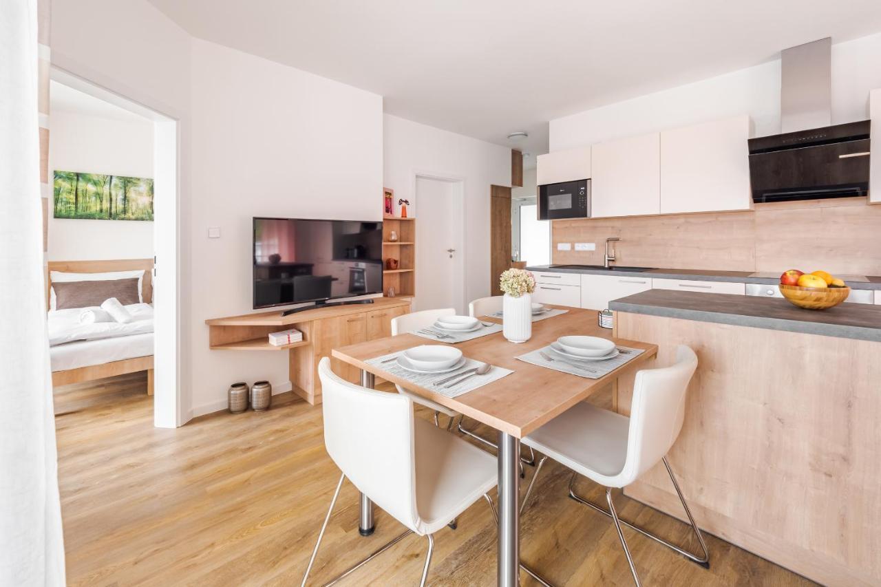 Deluxe Apartment Lipno - Lake Side Village, Frymburk Nad Vltavou Dış mekan fotoğraf